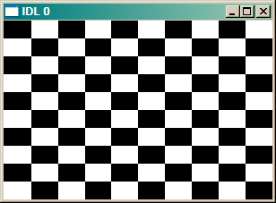 The checkerboard image.