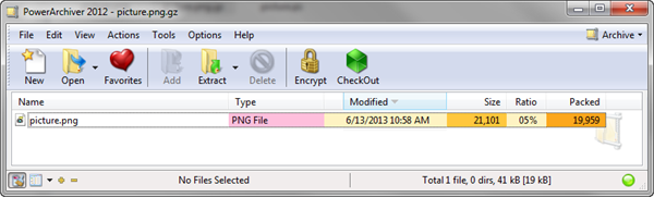 The PNG file extension is preserved if I add extension to output file name.