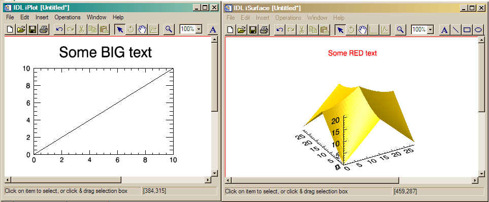 Adding text to iTools.